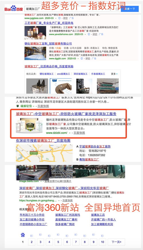 玻璃加工厂所有竞价主词seo全部全国异地